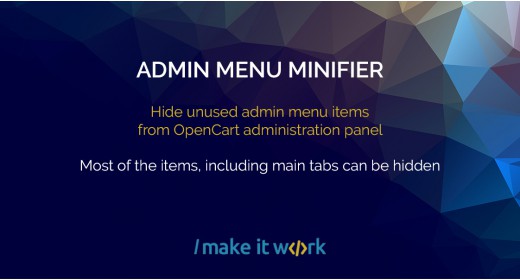 Admin Menu Minifier
