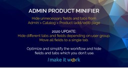 Admin Product Minifier
